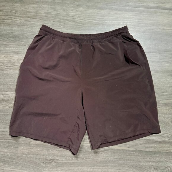 Lululemon Men's Pace Breaker Lined 9" Short - Brown - Picture 2 of 4
